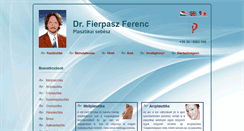 Desktop Screenshot of fier-plasztika.hu
